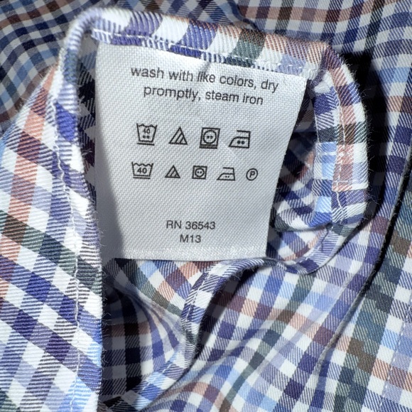 Lauren Ralph Lauren Men’s Button-Down Shirt – Men's Size 16-16.5 / 34-35 - Picture 11 of 11